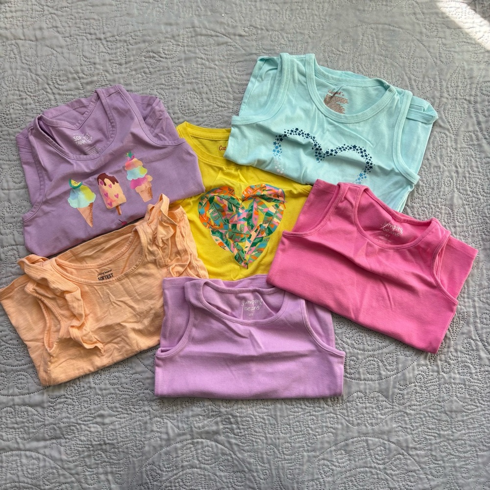 Colorful Girls Tank Top Bundle